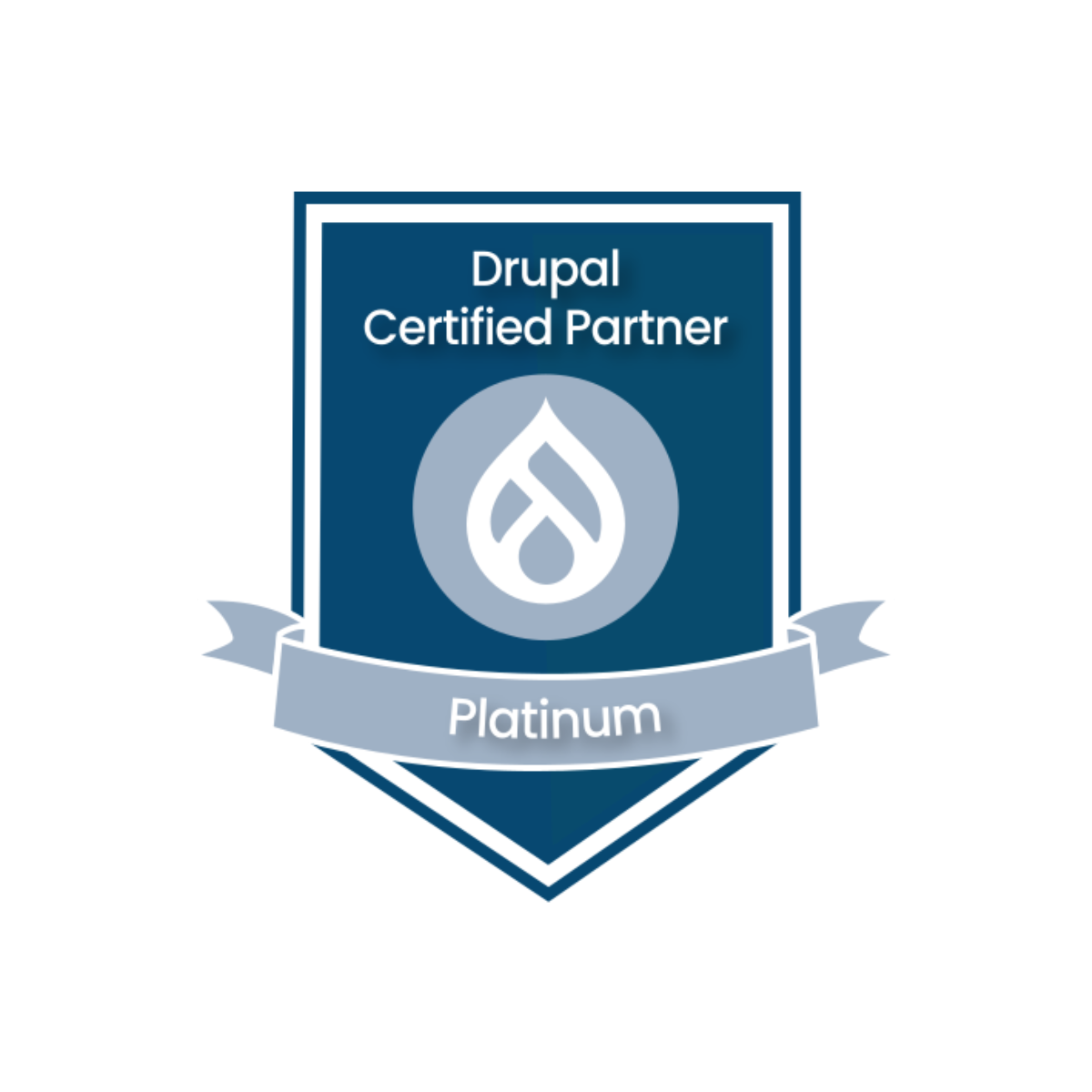 Dropsolid Drupal platinum badge